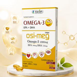 Osi-Meg Omega-3 1000mg Softgels – EPA 180mg + DHA 120mg